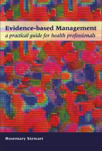 Cover image: Evidence-Based Management 1st edition 9781857754582
