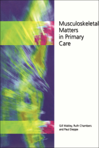 Cover image: Musculoskeletal Matters in Primary Care 1st edition 9781138449046