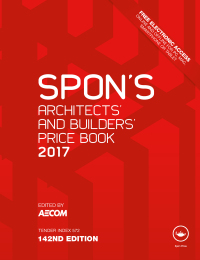 Imagen de portada: Spon's Architects' and Builders' Price Book 2017 1st edition 9781498786119