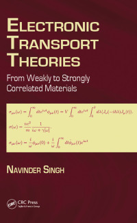 صورة الغلاف: Electronic Transport Theories 1st edition 9781498743594