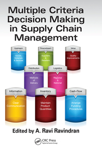 表紙画像: Multiple Criteria Decision Making in Supply Chain Management 1st edition 9781498708586