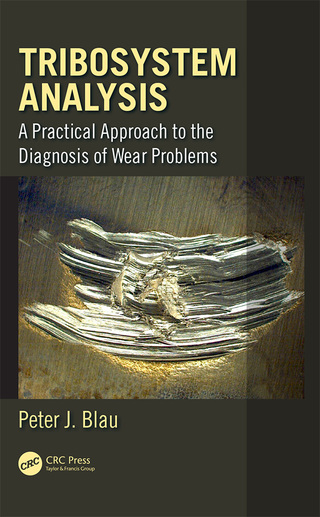Cover image: Tribosystem Analysis 1st edition 9781498700504