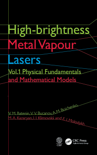 Cover image: High-brightness Metal Vapour Lasers 1st edition 9780367574048