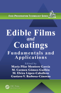 صورة الغلاف: Edible Films and Coatings 1st edition 9781482218312