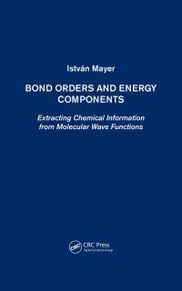 Cover image: Bond Orders and Energy Components 1st edition 9780367864842