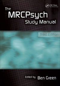 Cover image: The MRCPsych Study Manual 3rd edition 9781857756845