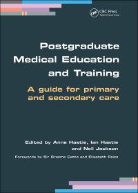 Cover image: Postgraduate Medical Education and Training 1st edition 9781857756289