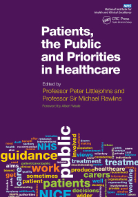 Cover image: Patients, the Public and Priorities in Healthcare 1st edition 9781138443167