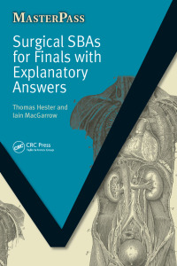 Imagen de portada: Surgical SBAs for Finals with Explanatory Answers 1st edition 9781846192678