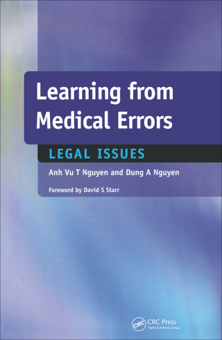 Imagen de portada: Learning from Medical Errors 1st edition 9781857757675