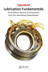 Cover image: Lubrication Fundamentals, Revised and Expanded 3rd edition 9781498752909