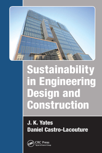 Cover image: Sustainability in Engineering Design and Construction 1st edition 9780367267872