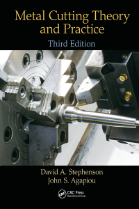 Cover image: Metal Cutting Theory and Practice 3rd edition 9780367868192