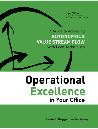 Cover image: Operational Excellence in Your Office 1st edition 9781498714082