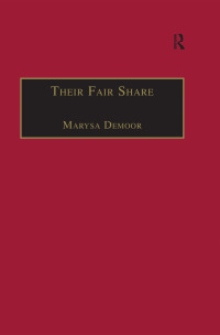 Imagen de portada: Their Fair Share 1st edition 9780754601180