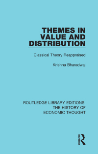 صورة الغلاف: Themes in Value and Distribution 1st edition 9781138230446