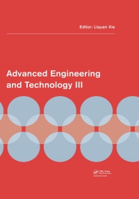 Imagen de portada: Advanced Engineering and Technology III 1st edition 9781138032750