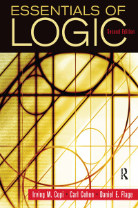 Cover image: Essentials of Logic 2nd edition 9780132380348
