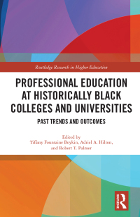 صورة الغلاف: Professional Education at Historically Black Colleges and Universities 1st edition 9781138229518