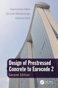 Imagen de portada: Design of Prestressed Concrete to Eurocode 2 2nd edition 9780367027919