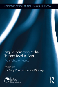 Cover image: English Education at the Tertiary Level in Asia 1st edition 9781138228832
