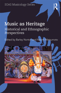 Cover image: Music as Heritage 1st edition 9780367588137