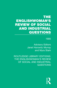 Cover image: The Englishwoman's Review of Social and Industrial Questions 1st edition 9781138227613