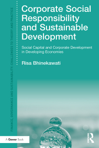 صورة الغلاف: Corporate Social Responsibility and Sustainable Development 1st edition 9780367885014