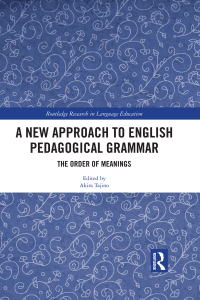 Cover image: A New Approach to English Pedagogical Grammar 1st edition 9781138227118