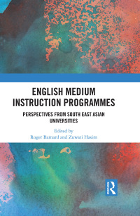 Cover image: English Medium Instruction Programmes 1st edition 9780367375867