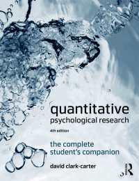 صورة الغلاف: Quantitative Psychological Research 4th edition 9781138226180