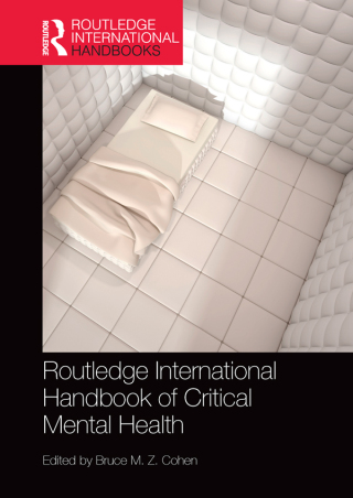 Imagen de portada: Routledge International Handbook of Critical Mental Health 1st edition 9780367229665
