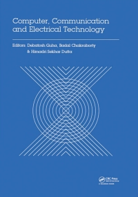 Imagen de portada: Computer, Communication and Electrical Technology 1st edition 9781138031579
