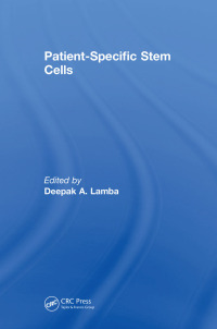 Titelbild: Patient-Specific Stem Cells 1st edition 9781466580268
