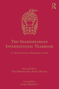 Imagen de portada: The Shakespearean International Yearbook 1st edition 9781472488916