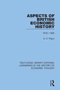 صورة الغلاف: Aspects of British Economic History 1st edition 9781138221635