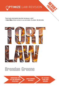 Cover image: Optimize Tort Law 1st edition 9781138221512