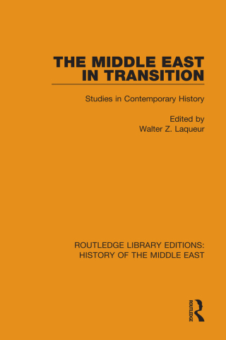 Cover image: The Middle East in Transition 1st edition 9781138221369