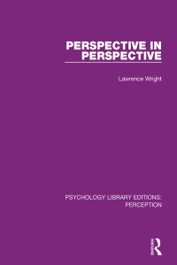 Cover image: Perspective in Perspective 1st edition 9781138220409