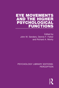 Cover image: Eye Movements and the Higher Psychological Functions 1st edition 9781138219816