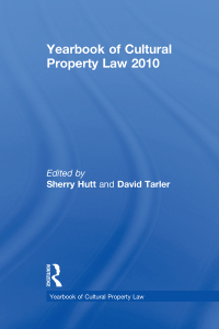 Titelbild: Yearbook of Cultural Property Law 2010 1st edition 9781598744422