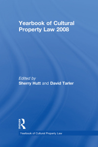 صورة الغلاف: Yearbook of Cultural Property Law 2008 1st edition 9781598740806