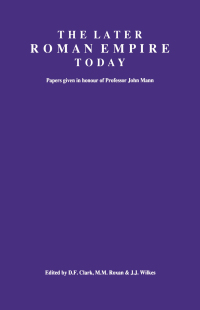 صورة الغلاف: The Later Roman Empire Today 1st edition 9781138404649