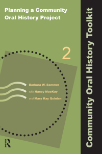 Cover image: Planning a Community Oral History Project 1st edition 9781611322439