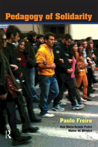 Immagine di copertina: Pedagogy of Solidarity 1st edition 9781611329643