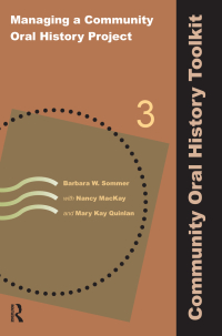 Cover image: Managing a Community Oral History Project 1st edition 9781611322460