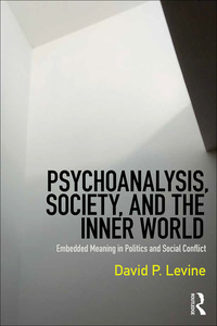 Cover image: Psychoanalysis, Society, and the Inner World 1st edition 9781138217362