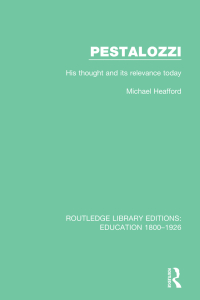 Omslagafbeelding: Pestalozzi 1st edition 9781138217133