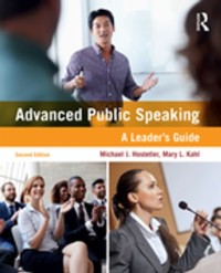 Cover image: Advanced Public Speaking 2nd edition 9781138216679