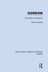 Cover image: Gordon 1st edition 9781138216556